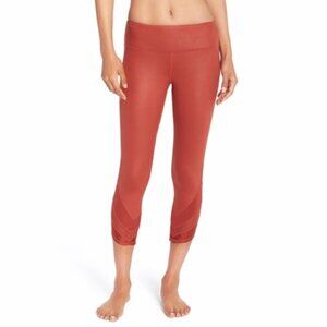 Alo Yoga | Edge Capri Leggings w/ Sheer Cutouts (Size Small)